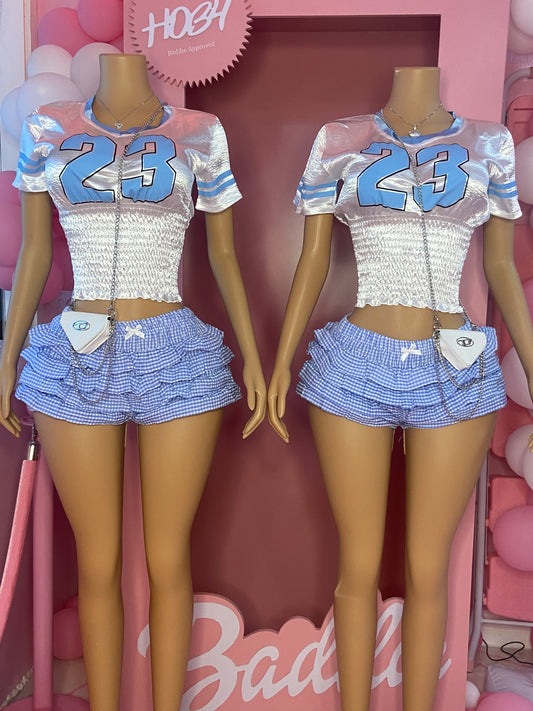 2 Piece Jersey Skort Set