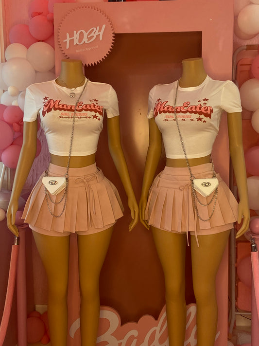 2 Piece Man Eater Skirt Set